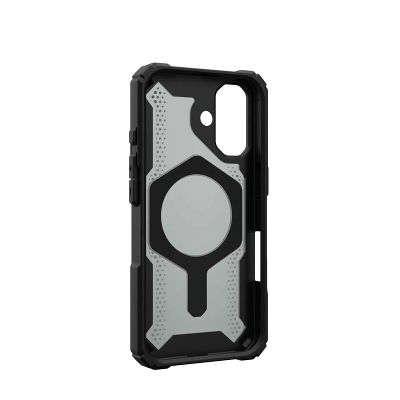 Чохол-накладка Urban Armor Gear Plasma XTE MagSafe для Apple iPhone 16 Black/Orange (114476114097)