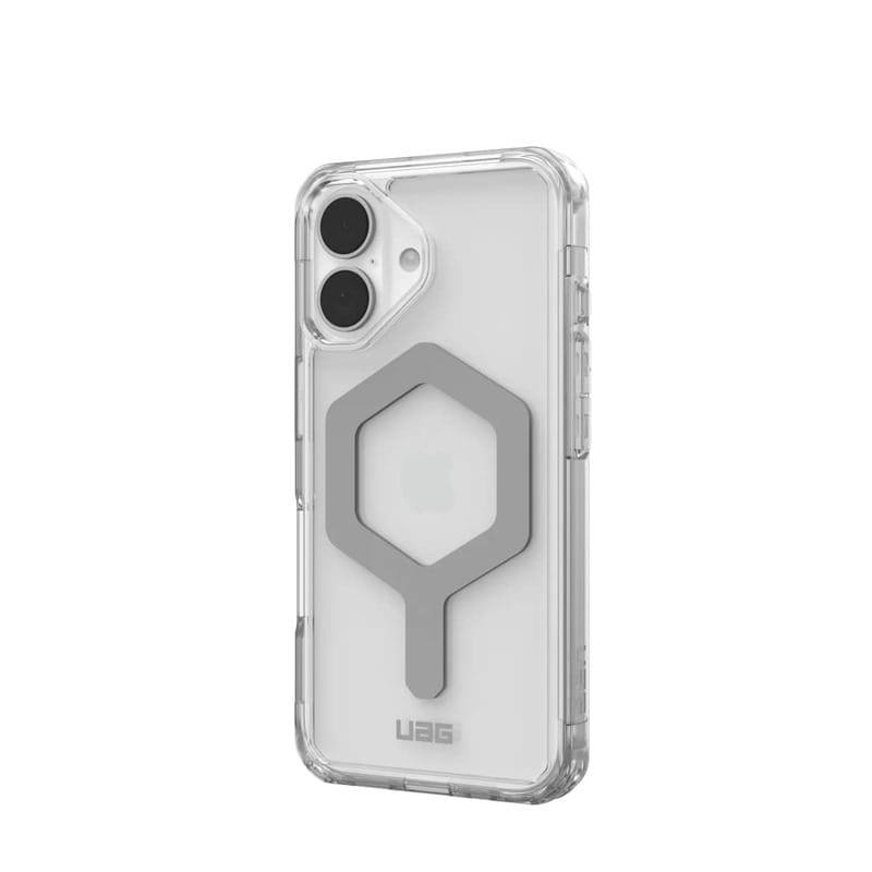 Чeхол-накладка Urban Armor Gear Plyo Magsafe для Apple iPhone 16 Ice/White (114482114341)