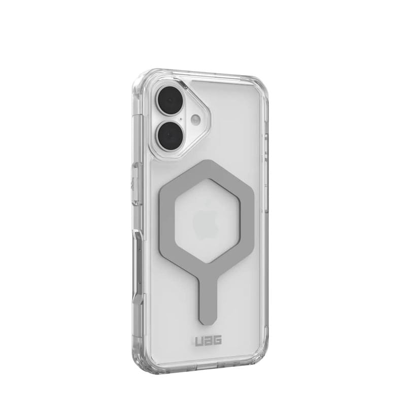 Чeхол-накладка Urban Armor Gear Plyo Magsafe для Apple iPhone 16 Ice/White (114482114341)