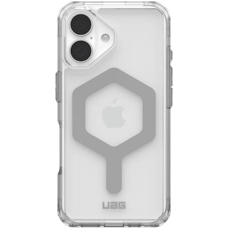 Чохол-накладка Urban Armor Gear Plyo Magsafe для Apple iPhone 16 Ice/White (114482114341)