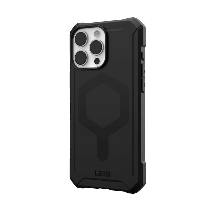 Чeхол-накладка Urban Armor Gear Magsafe для Apple iPhone 16 Pro Max Essential Armor Black (114449114040)