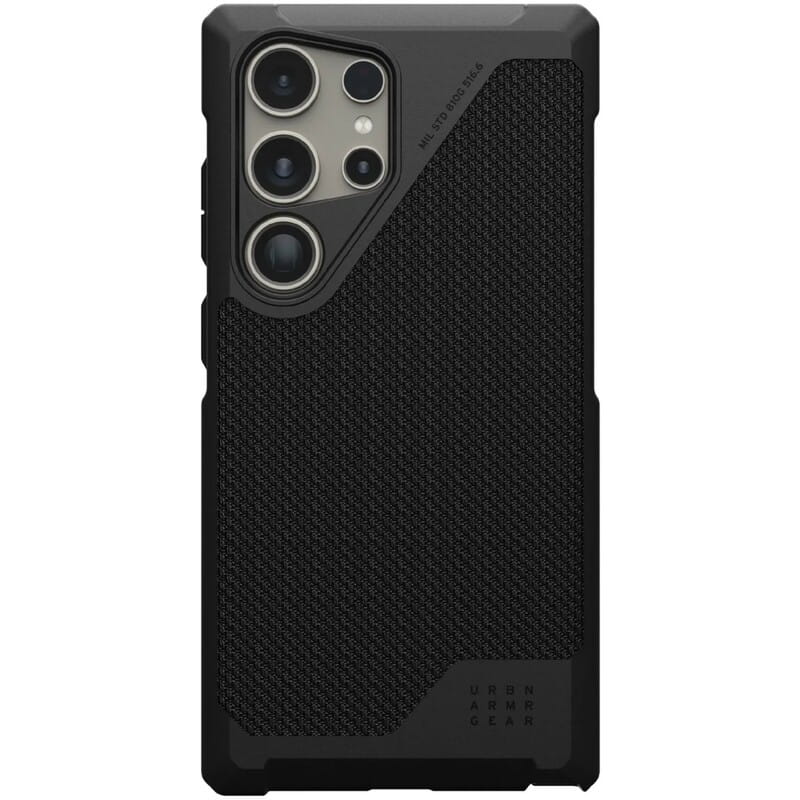 Чeхол-накладка Urban Armor Gear Metropolis LT Pro для Samsung Galaxy S24 Ultra Kevlar Black (214420113940)