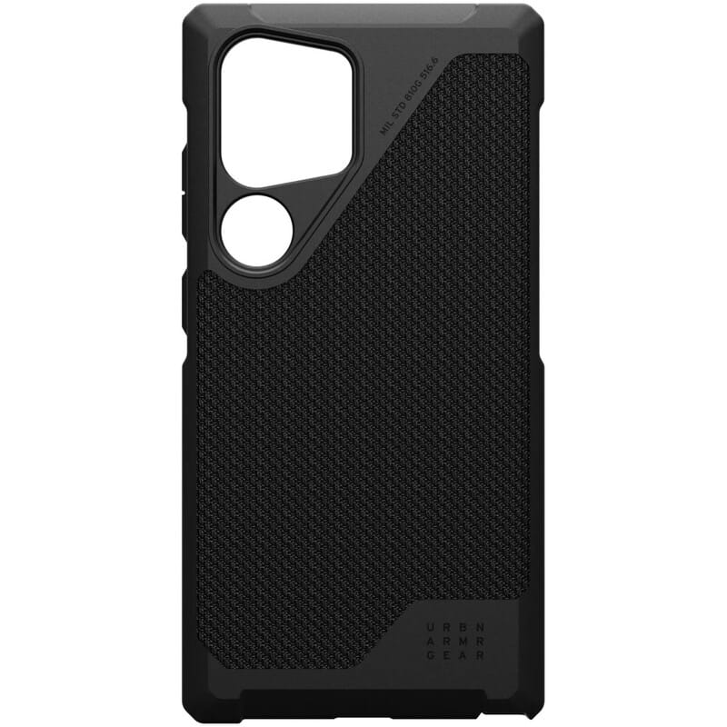 Чeхол-накладка Urban Armor Gear Metropolis LT Pro для Samsung Galaxy S24 Ultra Kevlar Black (214420113940)