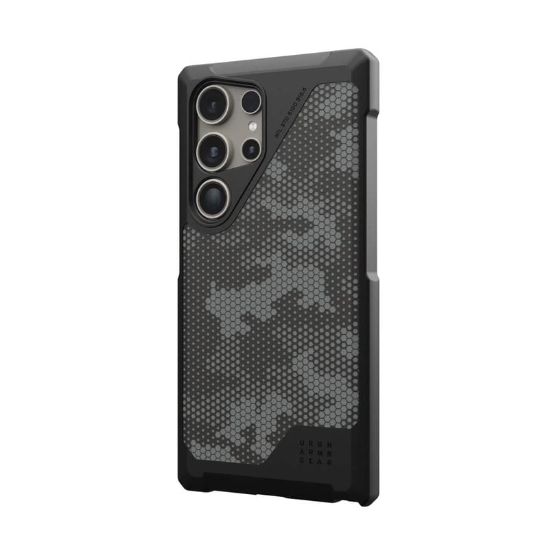 Чохол-накладка Urban Armor Gear Metropolis LT Pro для Samsung Galaxy S24 Ultra Micro Hex Camo Graphite (214420113234)