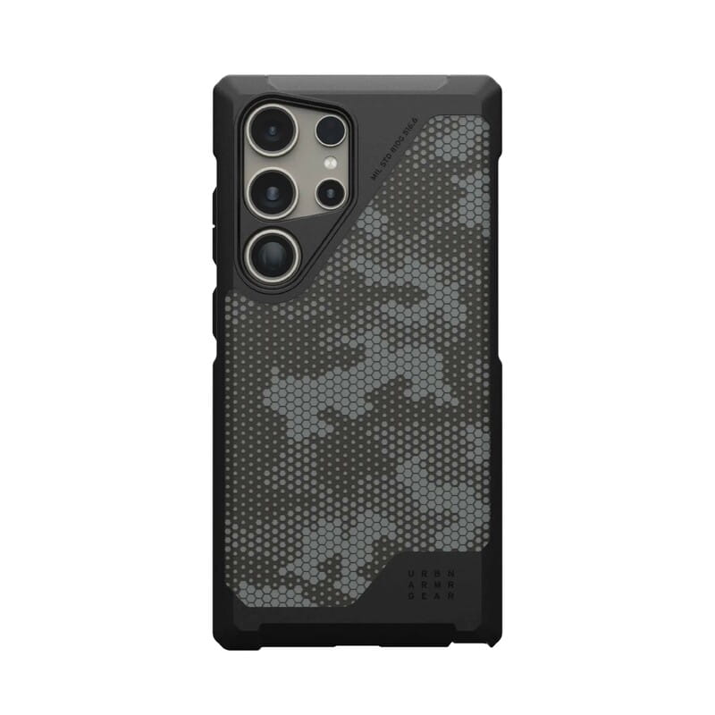 Чохол-накладка Urban Armor Gear Metropolis LT Pro для Samsung Galaxy S24 Ultra Micro Hex Camo Graphite (214420113234)