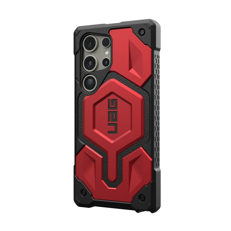 Чохол-накладка Urban Armor Gear Monarch Pro для Samsung Galaxy S24 Ultra Crimson (214416119494)