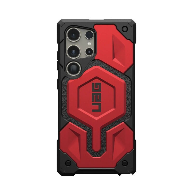 Чохол-накладка Urban Armor Gear Monarch Pro для Samsung Galaxy S24 Ultra Crimson (214416119494)