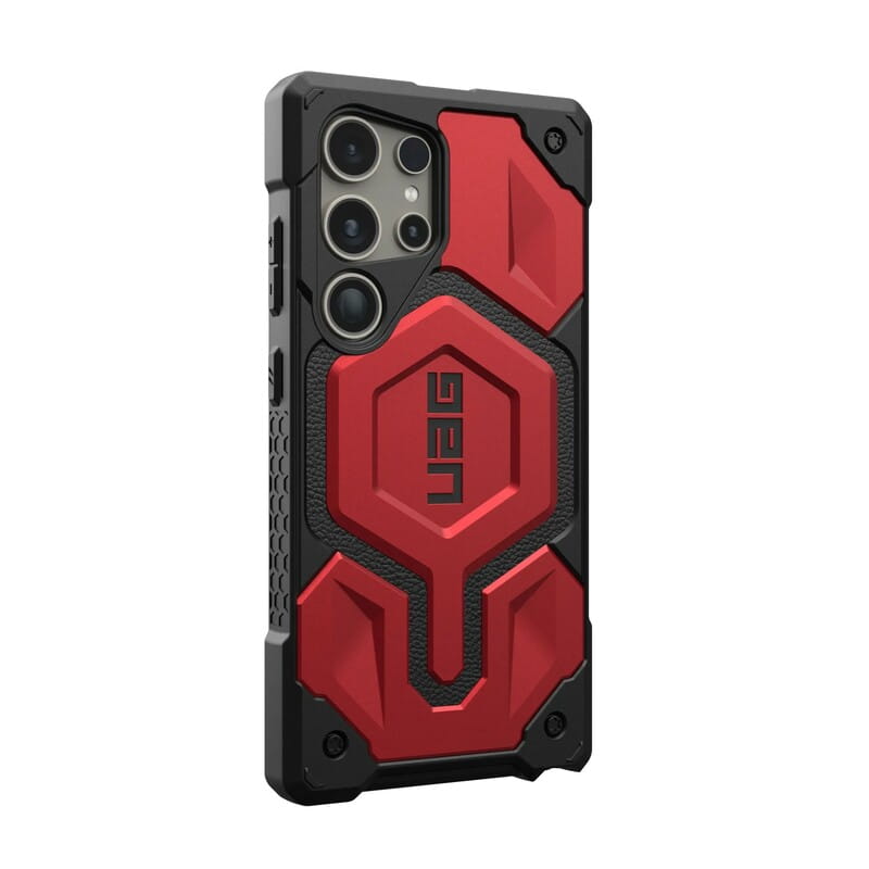 Чохол-накладка Urban Armor Gear Monarch Pro для Samsung Galaxy S24 Ultra Crimson (214416119494)