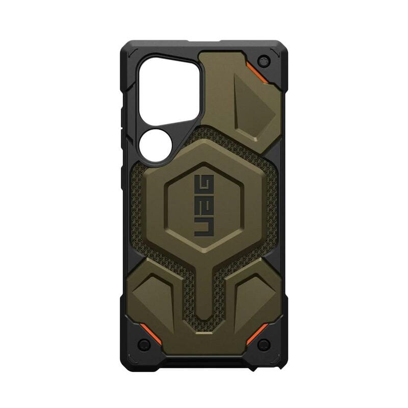 Чохол-накладка Urban Armor Gear Monarch Pro для Samsung Galaxy S24 Ultra Kevlar Element Green (21441611397B)