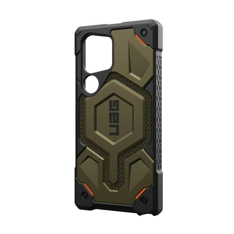 Чeхол-накладка Urban Armor Gear Monarch Pro для Samsung Galaxy S24 Ultra Kevlar Element Green (21441611397B)