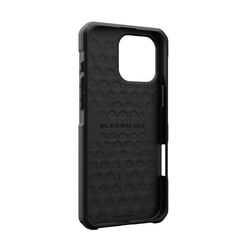 Чeхол-накладка Urban Armor Gear Magsafe для Apple  iPhone 16 Pro Max Metropolis LT Kevlar Black(114453113940)