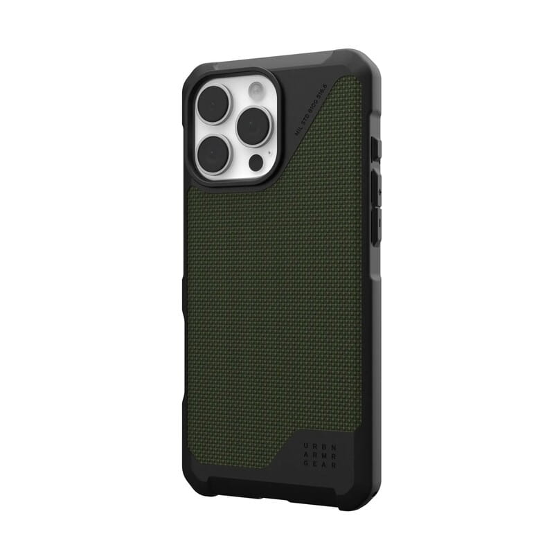 Чохол-накладка Urban Armor Gear Civilian Magsafe для Apple iPhone 16 Pro Max Metropolis LT Kevlar Olive (114453113972)