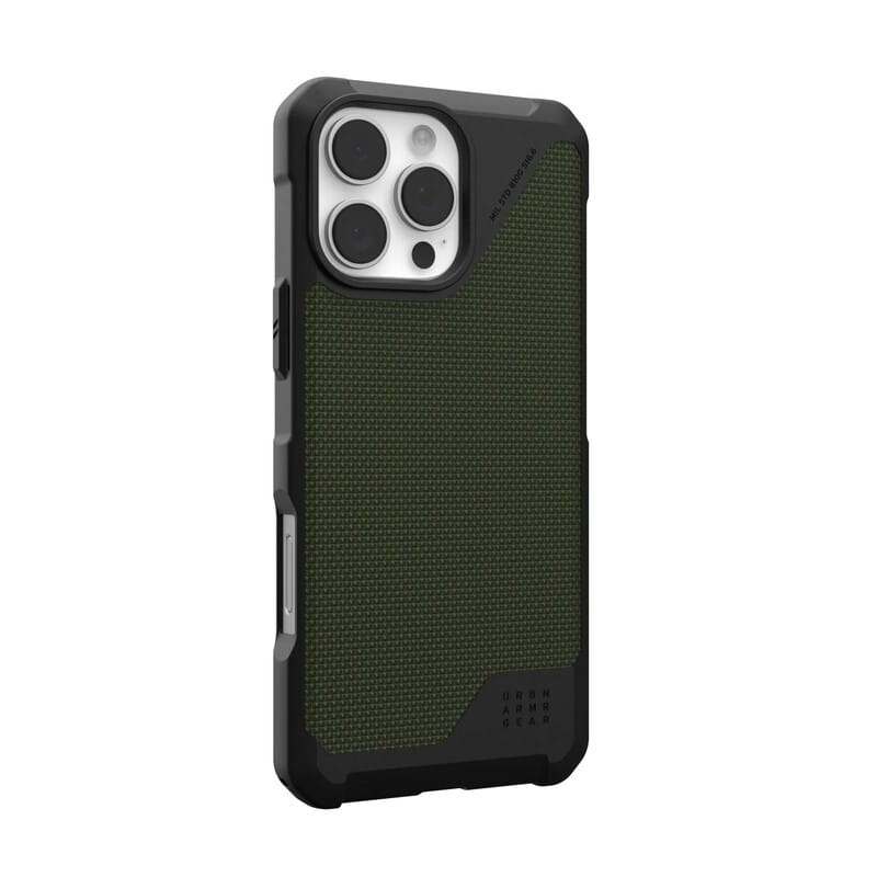 Чохол-накладка Urban Armor Gear Civilian Magsafe для Apple iPhone 16 Pro Max Metropolis LT Kevlar Olive (114453113972)