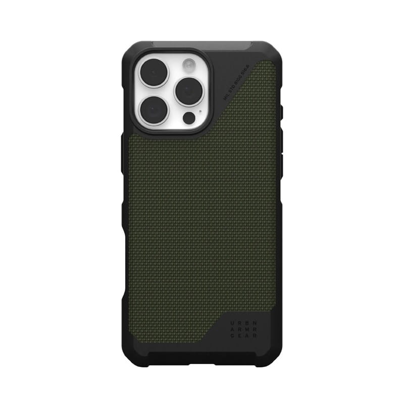 Чохол-накладка Urban Armor Gear Civilian Magsafe для Apple iPhone 16 Pro Max Metropolis LT Kevlar Olive (114453113972)