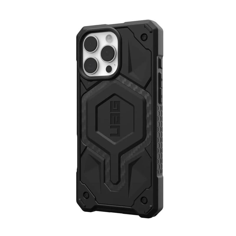 Чeхол-накладка Urban Armor Gear Magsafe для Apple iPhone 16 Pro Max Monarch Pro Carbon Fiber (114457114242)