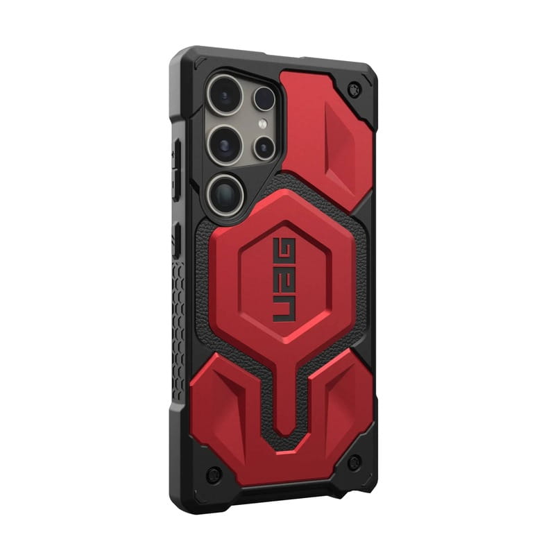 Чохол-накладка Urban Armor Gear Monarch для Samsung Galaxy S24 Ultra Crimson (214415119494)