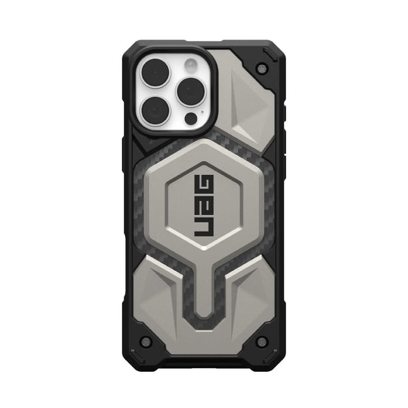 Чeхол-накладка Urban Armor Gear Magsafe для Apple iPhone 16 Pro Max Monarch Pro Titanium (114457113636)