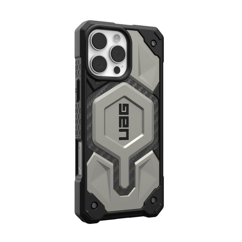 Чeхол-накладка Urban Armor Gear Magsafe для Apple iPhone 16 Pro Max Monarch Pro Titanium (114457113636)