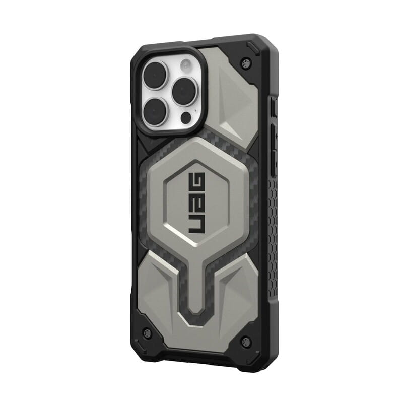 Чeхол-накладка Urban Armor Gear Magsafe для Apple iPhone 16 Pro Max Monarch Pro Titanium (114457113636)