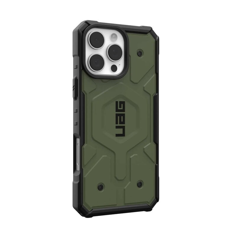 Чeхол-накладка Urban Armor Gear Magsafe для Apple iPhone 16 Pro Max Pathfinder Olive Drab (114469117272)