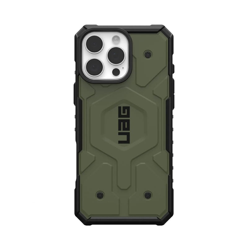 Чeхол-накладка Urban Armor Gear Magsafe для Apple iPhone 16 Pro Max Pathfinder Olive Drab (114469117272)