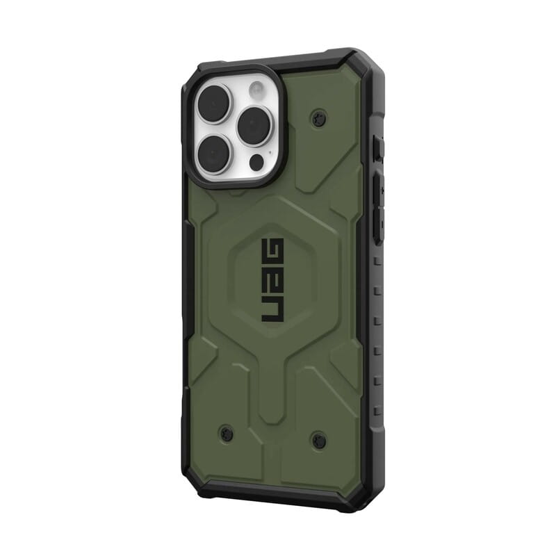 Чeхол-накладка Urban Armor Gear Magsafe для Apple iPhone 16 Pro Max Pathfinder Olive Drab (114469117272)