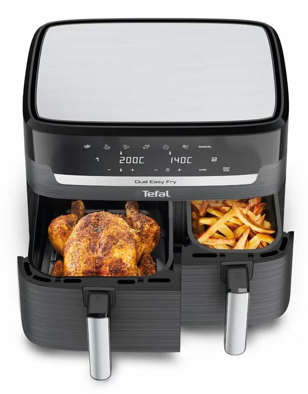 Мультипіч Tefal Dual EasyFry&Grill AirFryer EY905B10