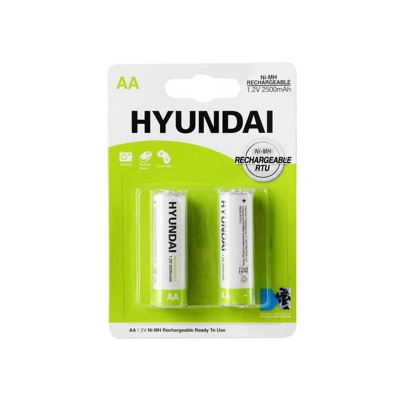 Аккумулятор Hyundai Rechargeable Ni-MH AA/HR6 2500 mAh BL 2шт