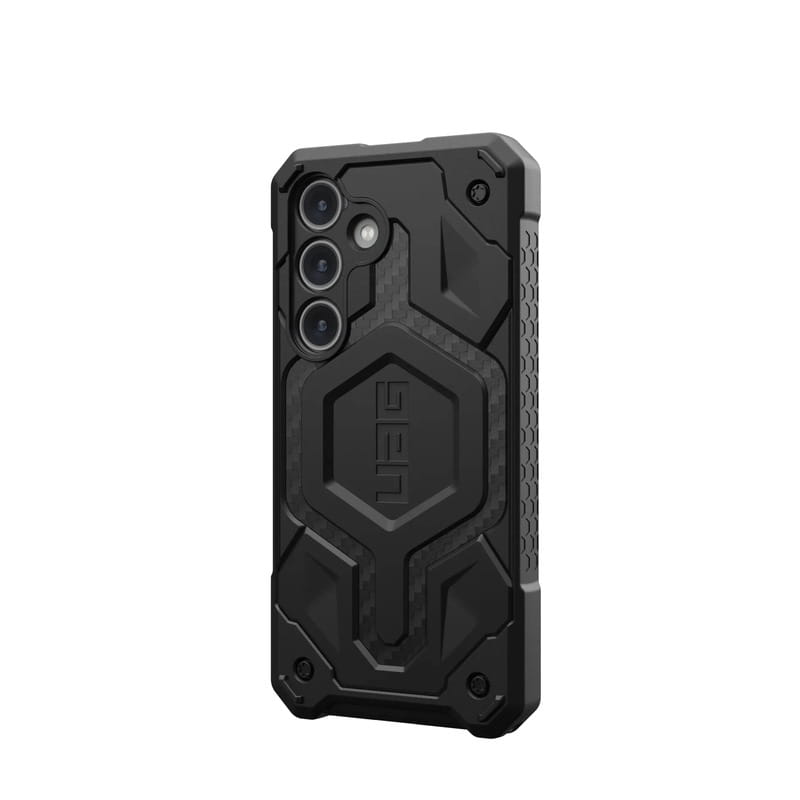 Чeхол-накладка Urban Armor Gear Monarch Pro для Samsung Galaxy S24 Carbon Fiber (214412114242)