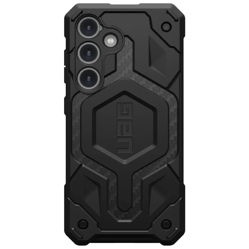 Чохол-накладка Urban Armor Gear Monarch Pro для Samsung Galaxy S24 Carbon Fiber (214412114242)