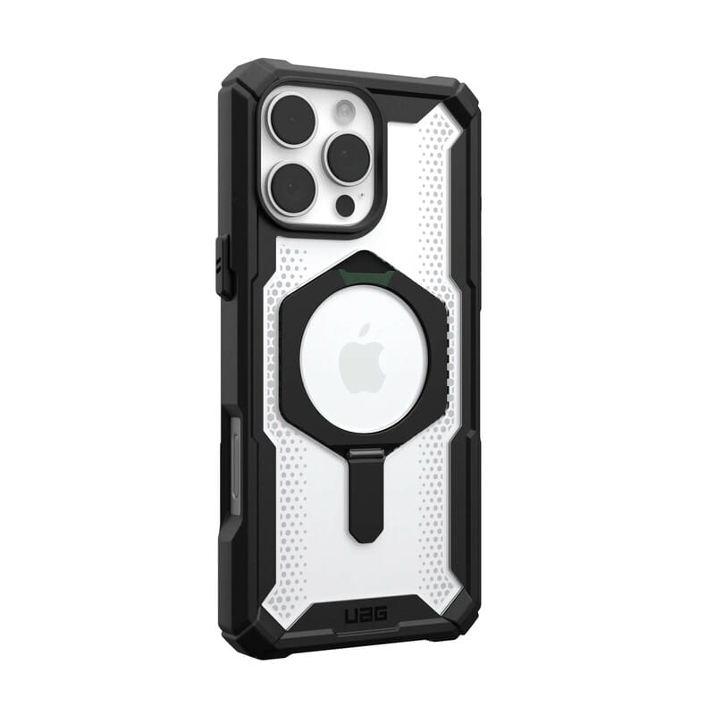 Чeхол-накладка Urban Armor Gear Magsafe для Apple iPhone 16 Pro Max Plasma XTE Black/Clear (11447511404G)