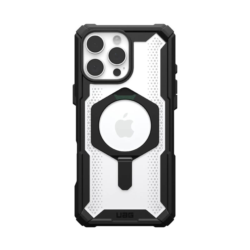 Чохол-накладка Urban Armor Gear Magsafe для Apple iPhone 16 Pro Max Plasma XTE Black/Clear (11447511404G)