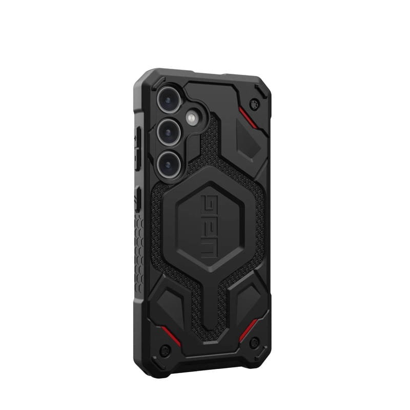 Чeхол-накладка Urban Armor Gear Monarch Pro для Samsung Galaxy S24 Kevlar Black (214412113940)