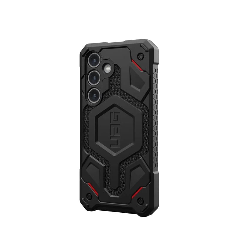 Чeхол-накладка Urban Armor Gear Monarch Pro для Samsung Galaxy S24 Kevlar Black (214412113940)