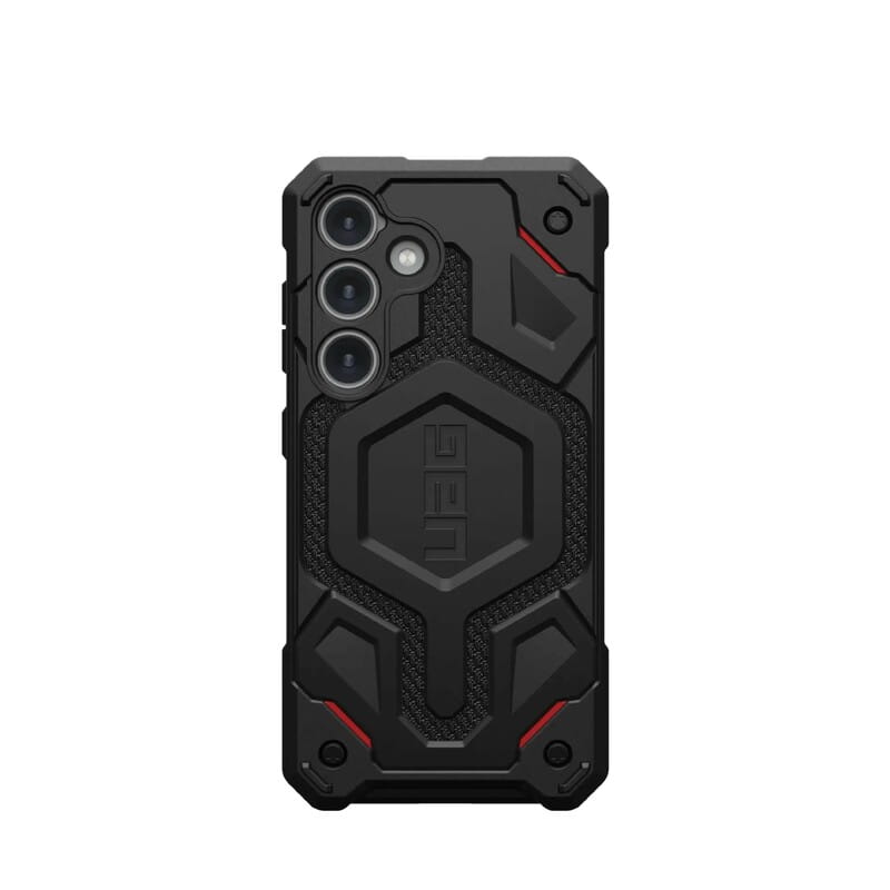 Чeхол-накладка Urban Armor Gear Monarch Pro для Samsung Galaxy S24 Kevlar Black (214412113940)