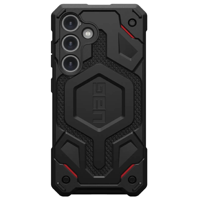 Чохол-накладка Urban Armor Gear Monarch Pro для Samsung Galaxy S24 Kevlar Black (214412113940)