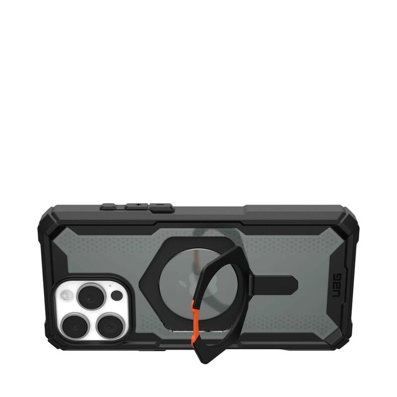 Чeхол-накладка Urban Armor Gear Magsafe для Apple iPhone 16 Pro Max Plasma XTE Black/Orange (114475114097)