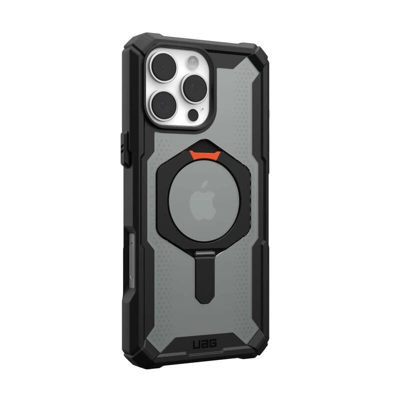 Чохол-накладка Urban Armor Gear Magsafe для Apple iPhone 16 Pro Max Plasma XTE Black/Orange (114475114097)