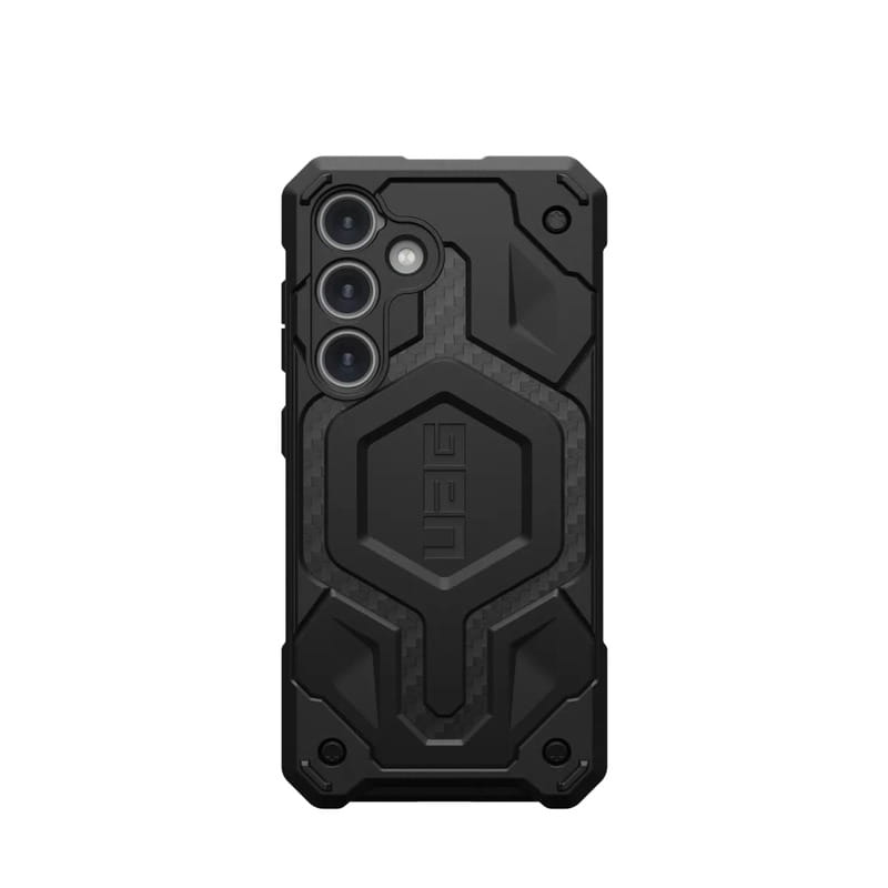 Чeхол-накладка Urban Armor Gear Monarch для Samsung Galaxy S24 Carbon Fiber (214411114242)