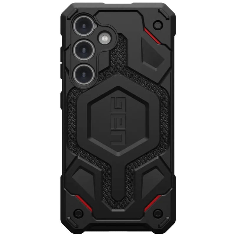 Чeхол-накладка Urban Armor Gear Monarch для Samsung Galaxy S24 Kevlar Black (214411113940)