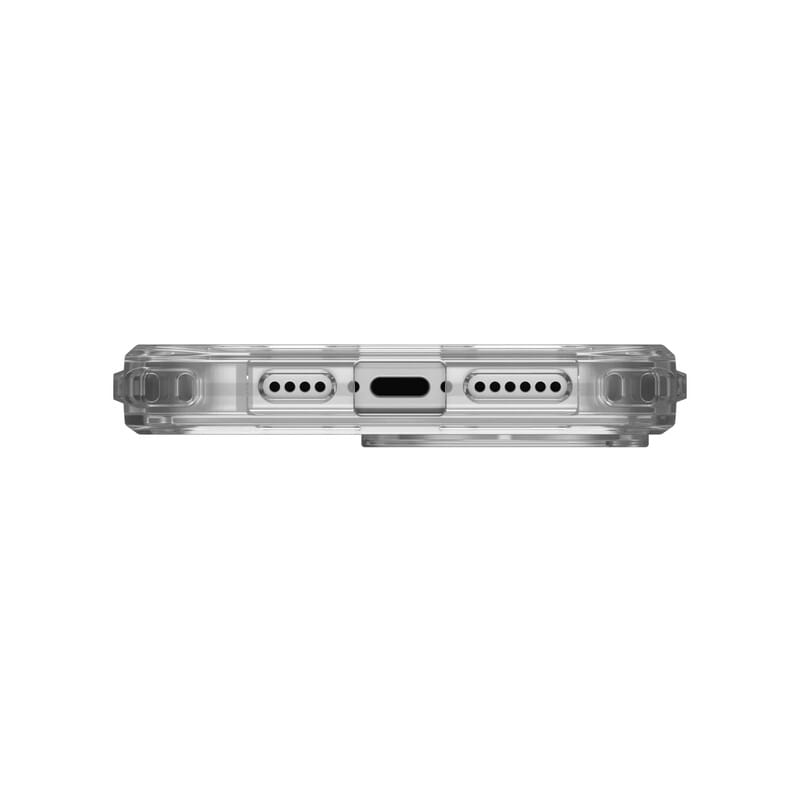 Чохол-накладка Urban Armor Gear Magsafe для Apple iPhone 16 Pro Max Plyo Ice/Silver (114481114333)