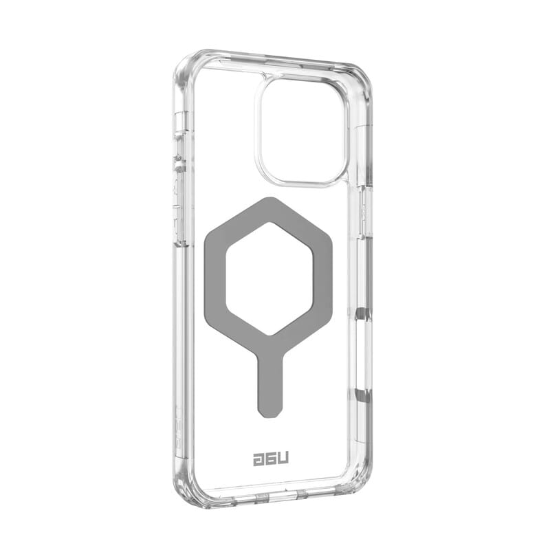 Чeхол-накладка Urban Armor Gear Magsafe для Apple iPhone 16 Pro Max Plyo Ice/Silver (114481114333)