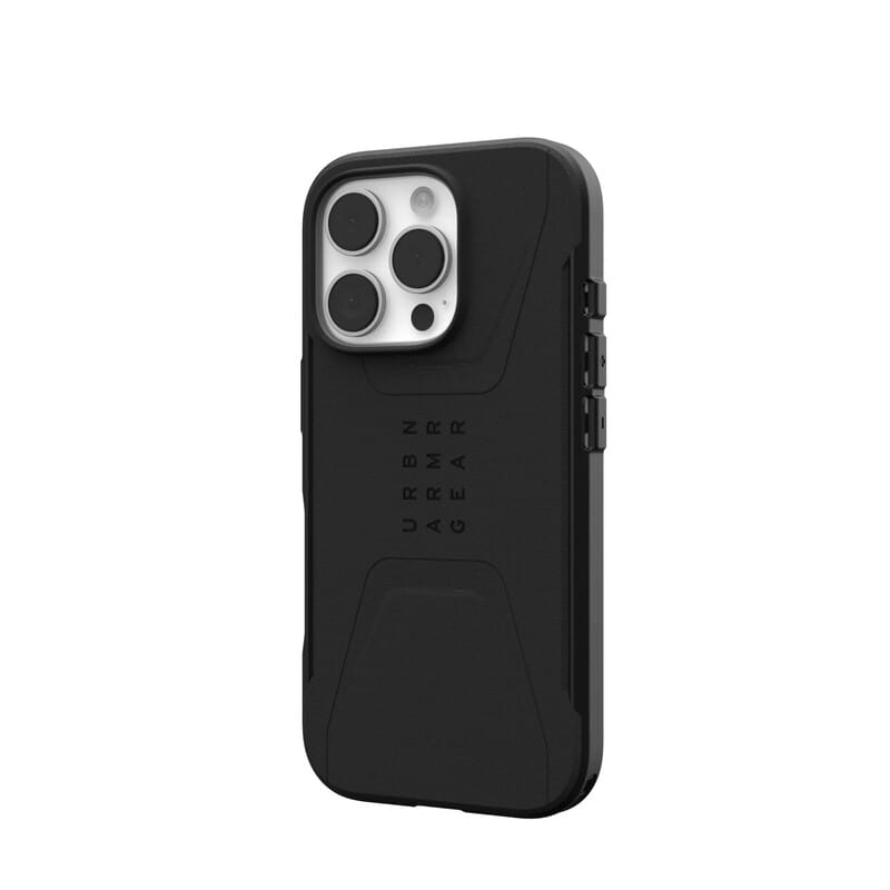 Чeхол-накладка Urban Armor Gear Civilian Magsafe для Apple iPhone 16 Pro Black (114444114040)