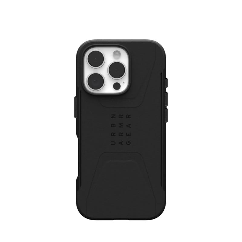 Чохол-накладка Urban Armor Gear Civilian Magsafe для Apple iPhone 16 Pro Black (114444114040)