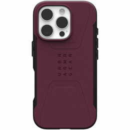 Чохол-накладка Urban Armor Gear Civilian Magsafe для Apple iPhone 16 Pro Bordeaux (114444119049)