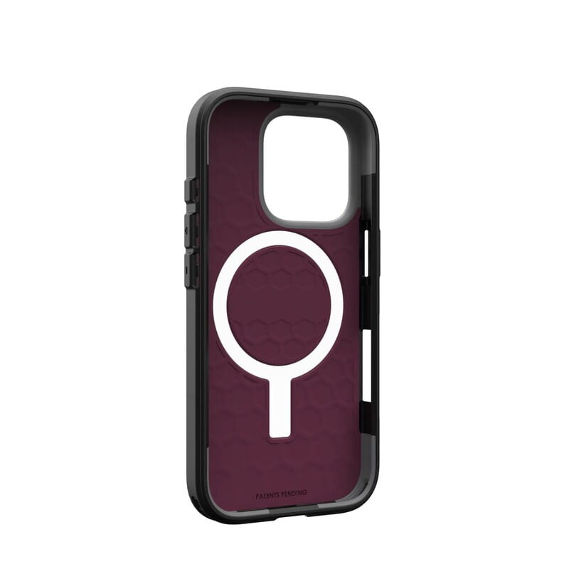 Чохол-накладка Urban Armor Gear Civilian Magsafe для Apple  iPhone 16 Pro Bordeaux (114444119049)