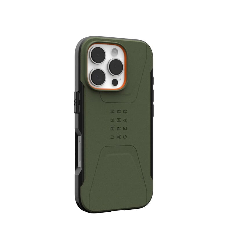 Чeхол-накладка Urban Armor Gear Civilian Magsafe для Apple iPhone 16 Pro Olive Drab (114444117272)