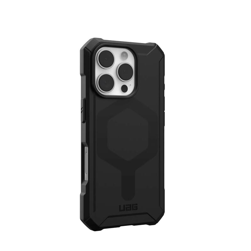 Чeхол-накладка Urban Armor Gear Magsafe для Apple iPhone 16 Pro Essential Armor Black (114448114040)