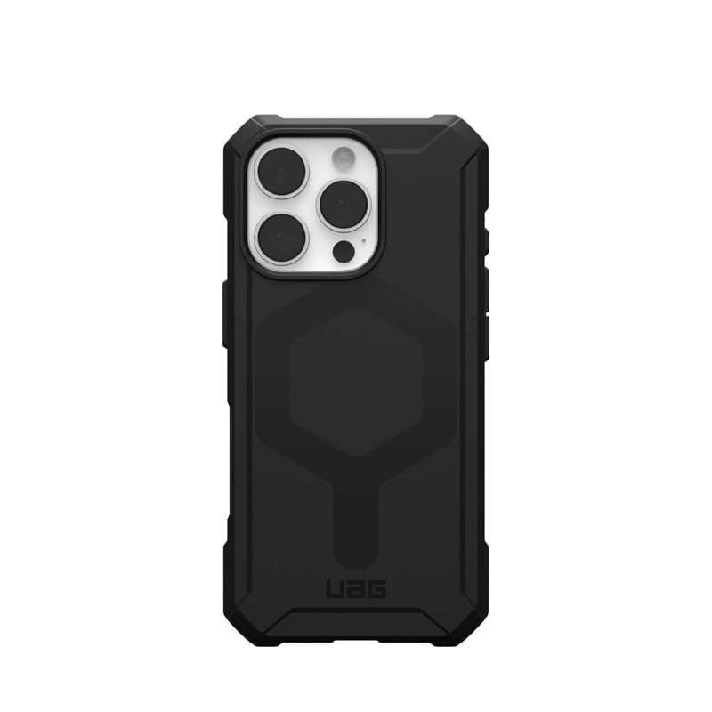 Чохол-накладка Urban Armor Gear Magsafe для Apple iPhone 16 Pro Essential Armor Black (114448114040)