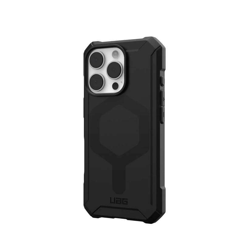 Чeхол-накладка Urban Armor Gear Magsafe для Apple iPhone 16 Pro Essential Armor Black (114448114040)